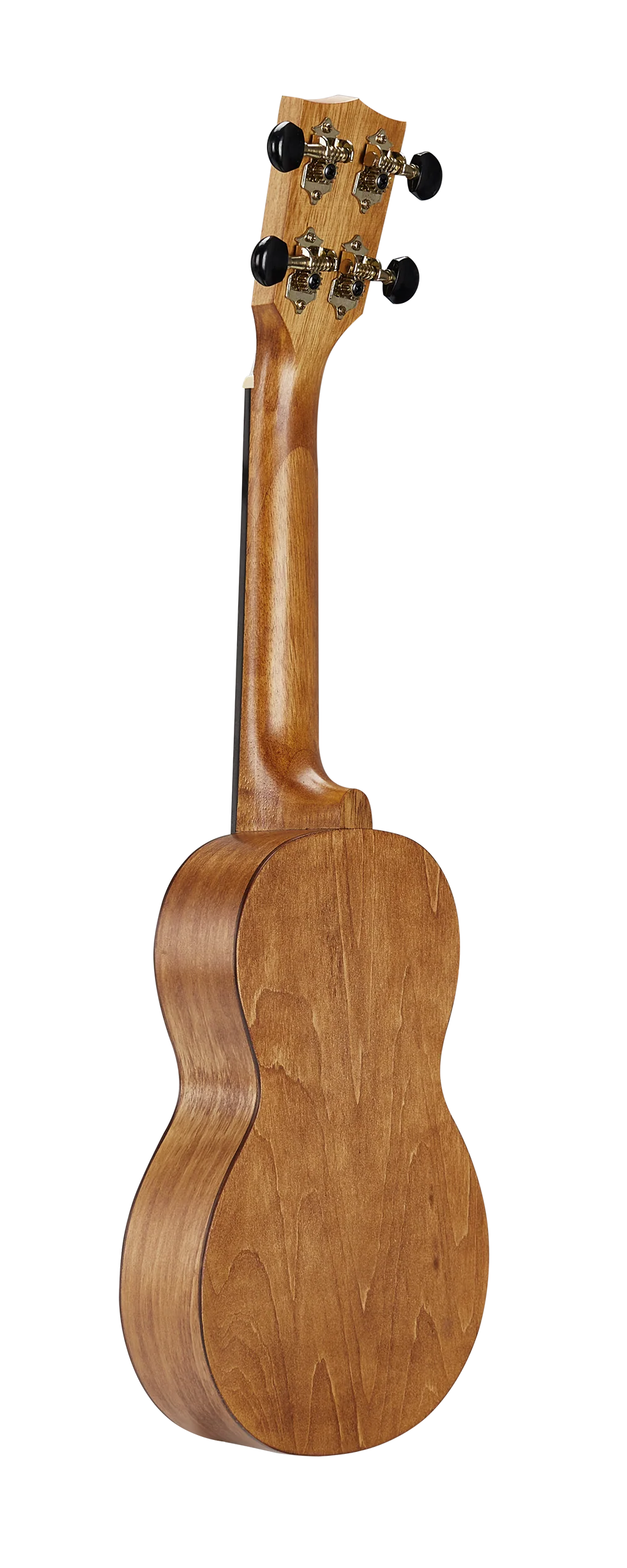 Mahalo MS1TBR Slimline Ukulele in Transparent Brown - Image 4