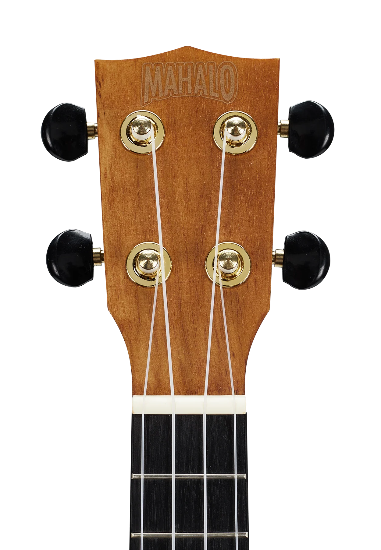 Mahalo MS1TBR Slimline Ukulele in Transparent Brown - Image 8