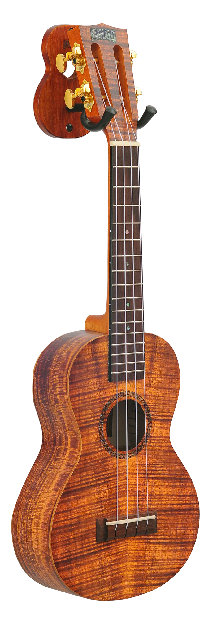 Mahalo MZHA2 Traditional Design Ukulele Wall Hanger - Image 3