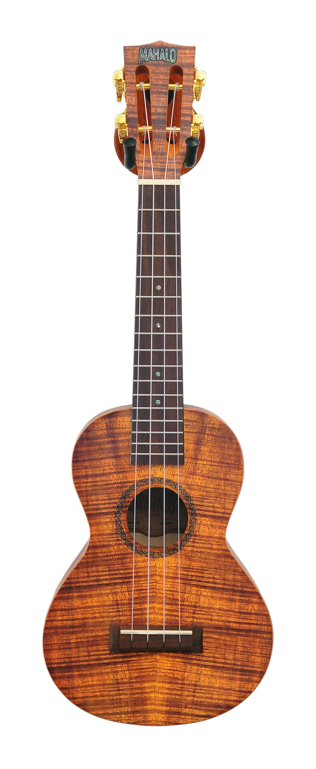Mahalo MZHA2 Traditional Design Ukulele Wall Hanger - Image 4