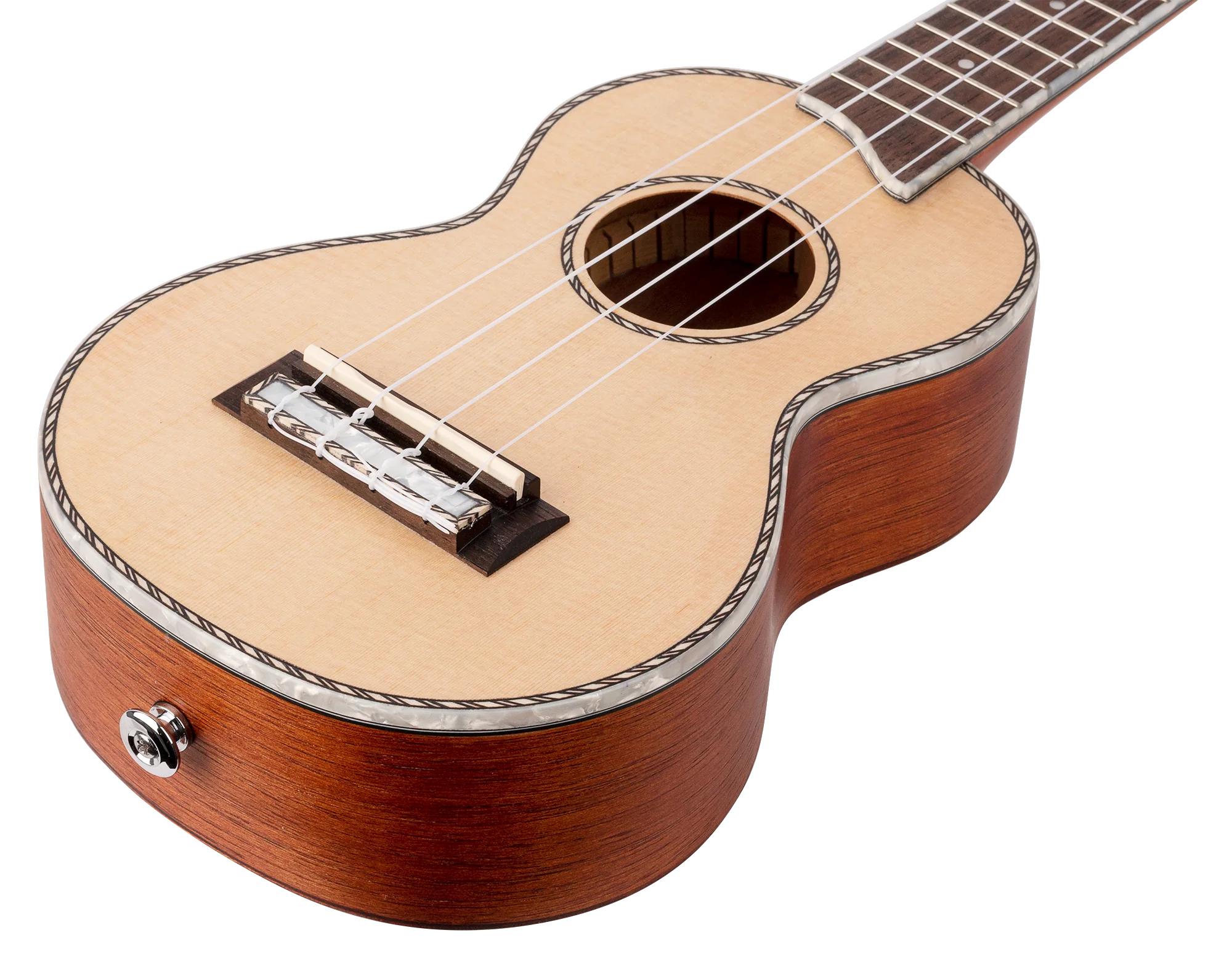 Mahalo Pearl Series MP1 Soprano Ukulele - Natural Matte - Image 10