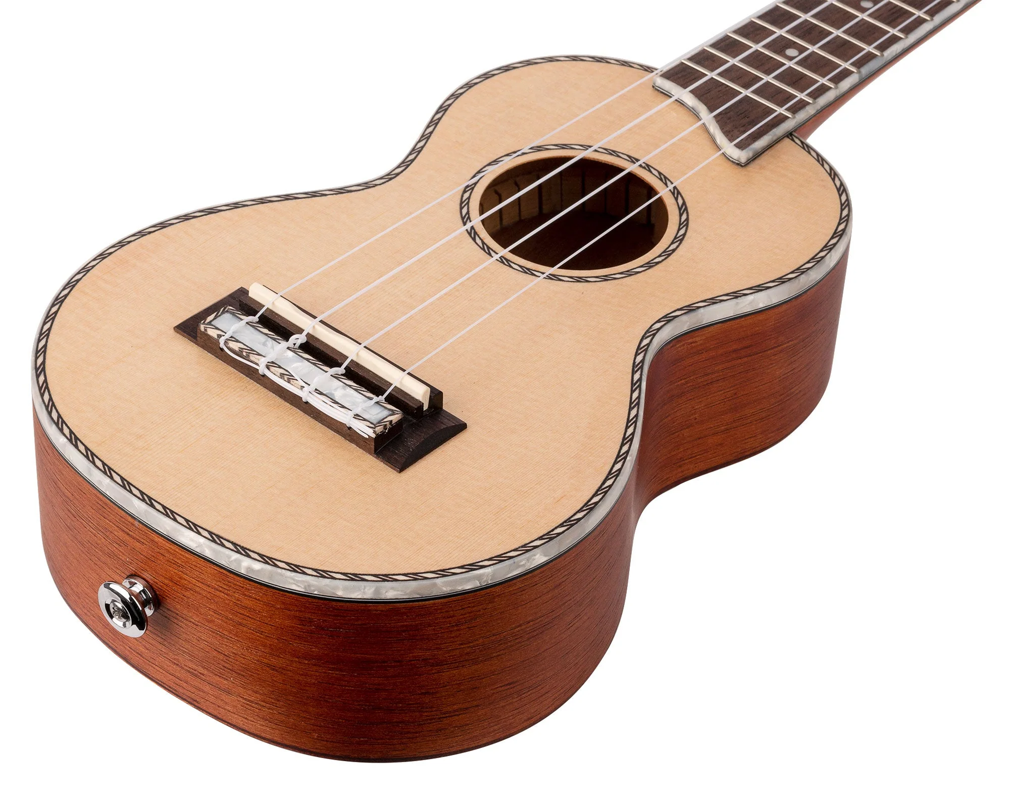 Mahalo Pearl Series MP1 Soprano Ukulele - Natural Matte - Image 11