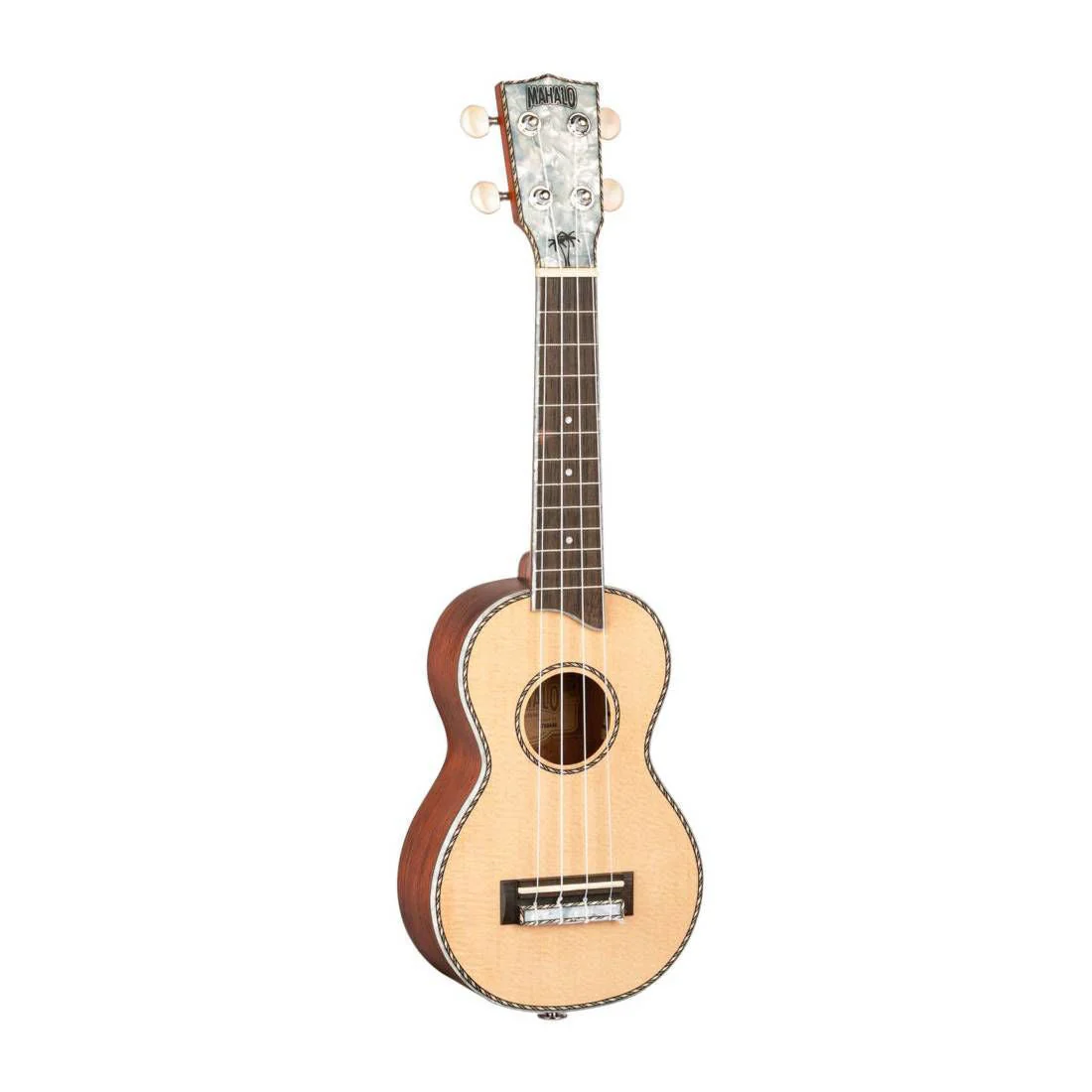 Mahalo Pearl Series MP1 Soprano Ukulele - Natural Matte - Image 16