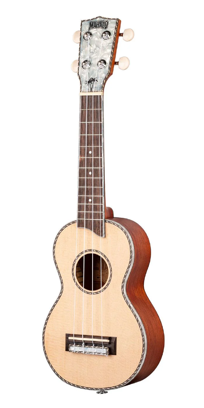 Mahalo Pearl Series MP1 Soprano Ukulele - Natural Matte - Image 18