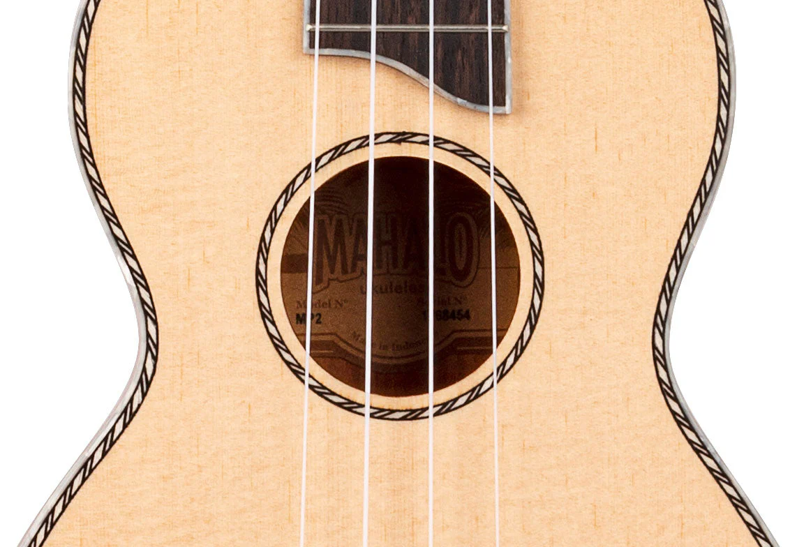 Mahalo Pearl Series MP2 Concert Ukulele - Natural Matte - Image 15