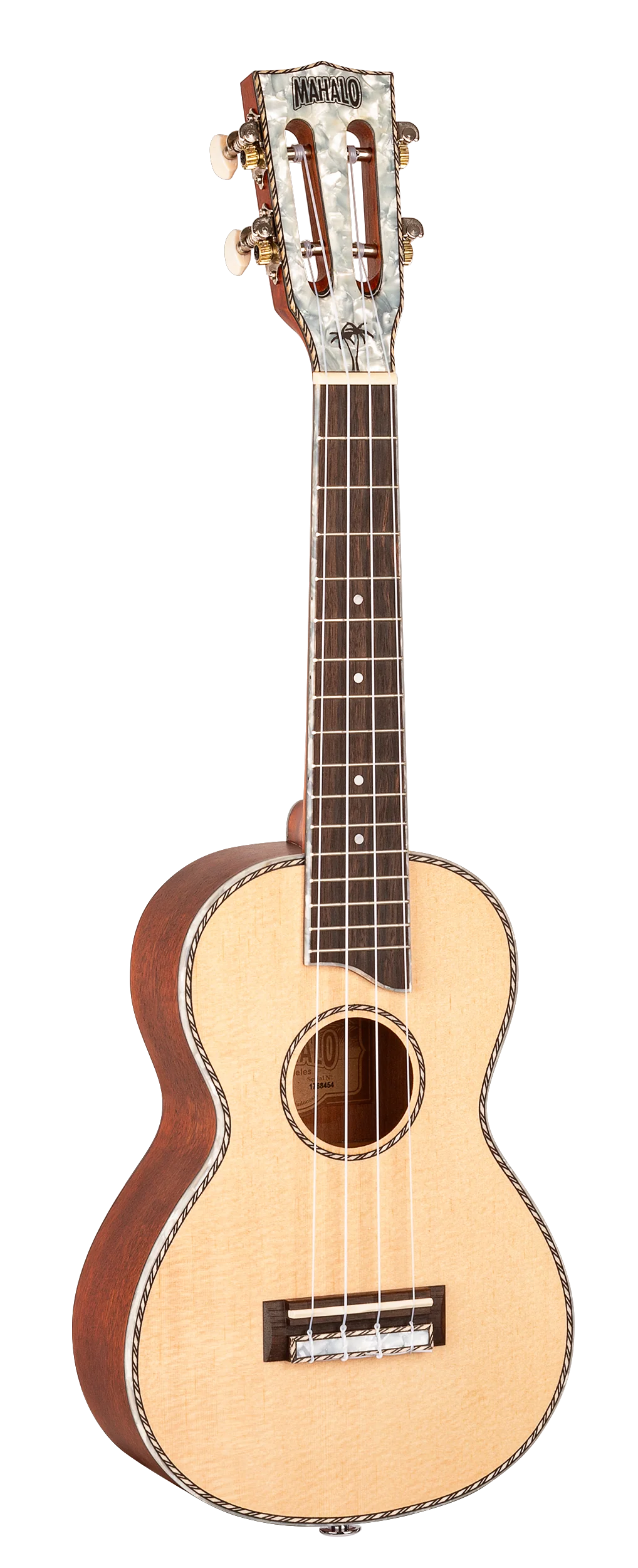 Mahalo Pearl Series MP2 Concert Ukulele - Natural Matte - Image 2