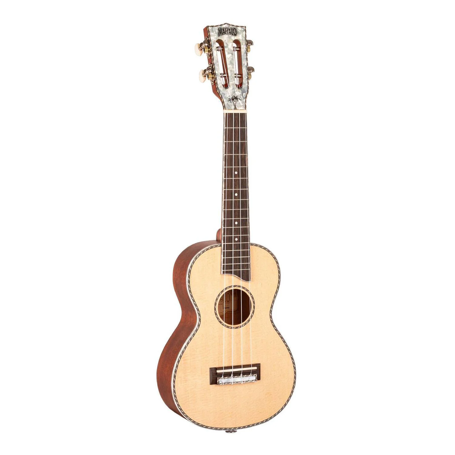Mahalo Pearl Series MP2 Concert Ukulele - Natural Matte - Image 22