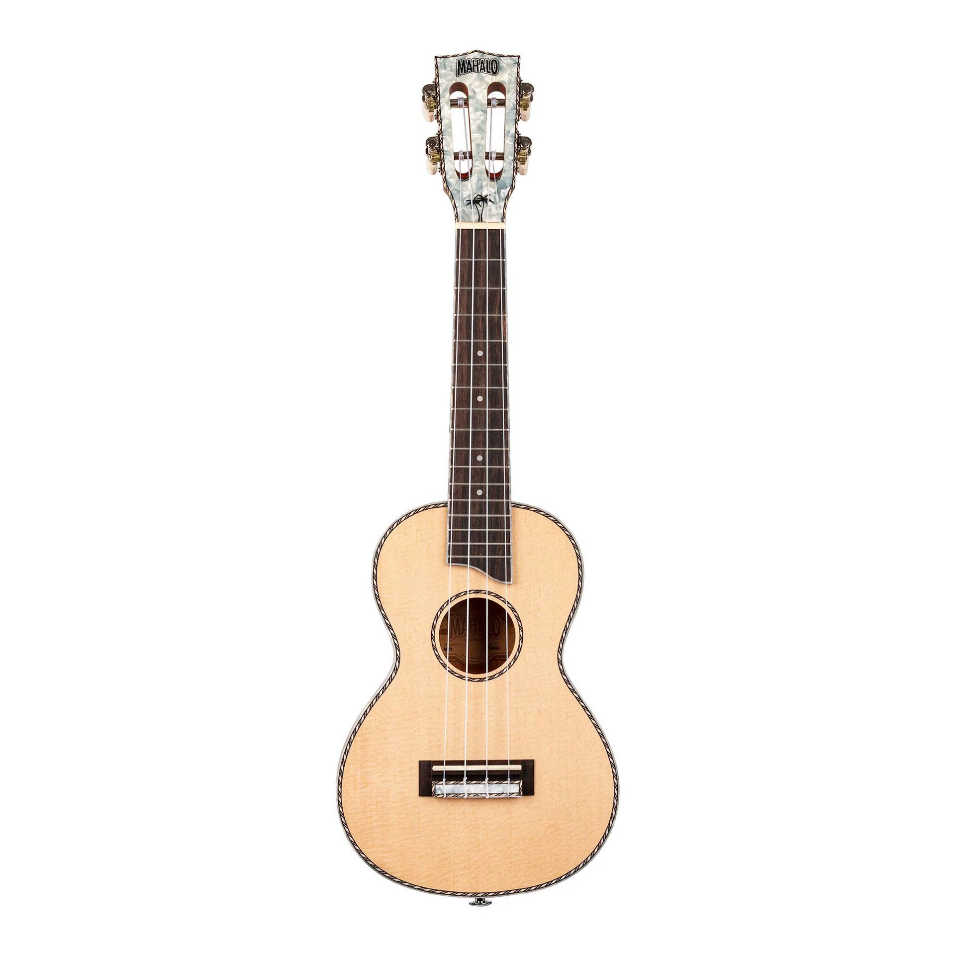 Mahalo Pearl Series MP2 Concert Ukulele - Natural Matte - Image 23