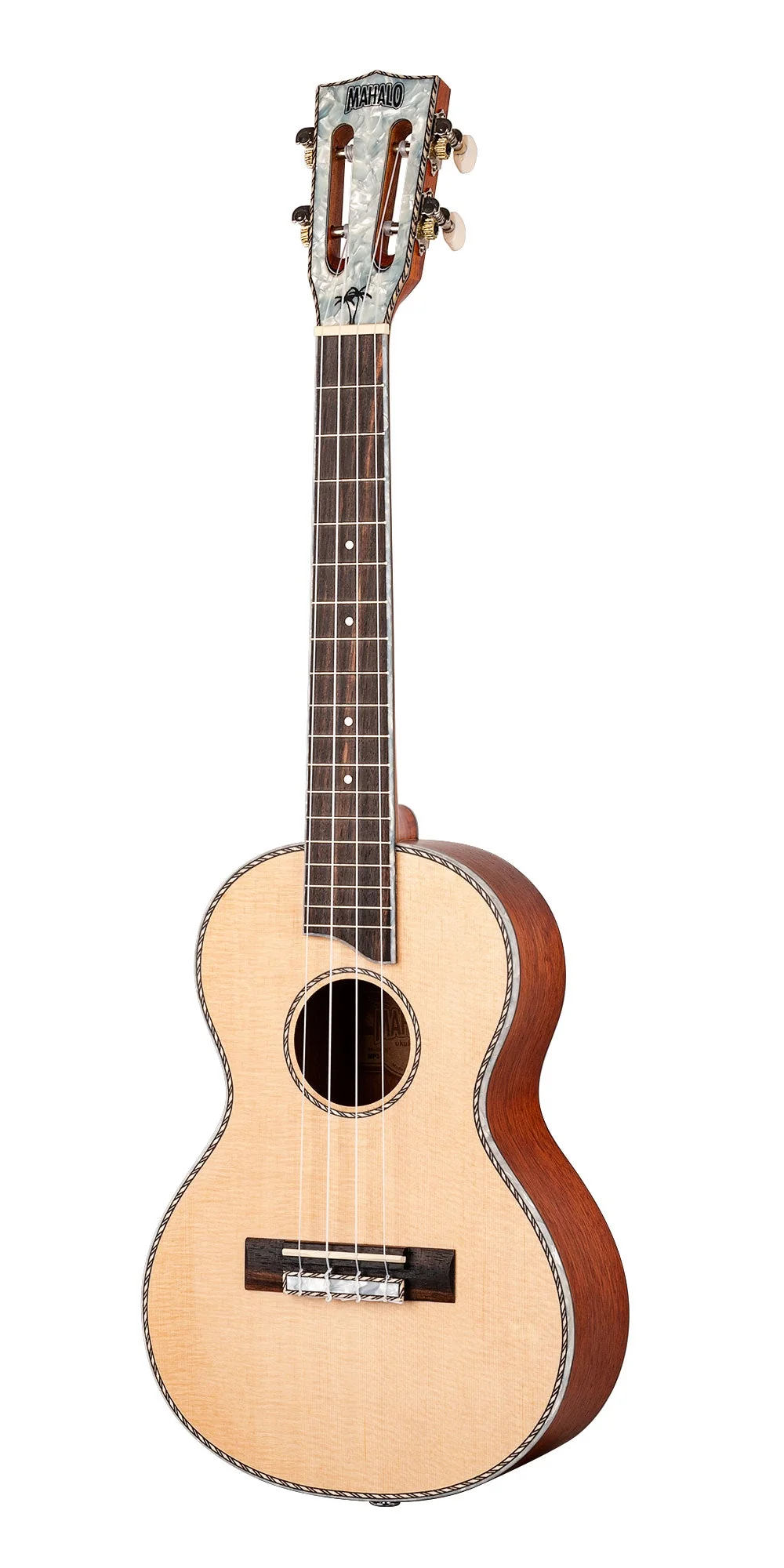 Mahalo Pearl Series MP3 Tenor Ukulele - Natural Matte - Image 4