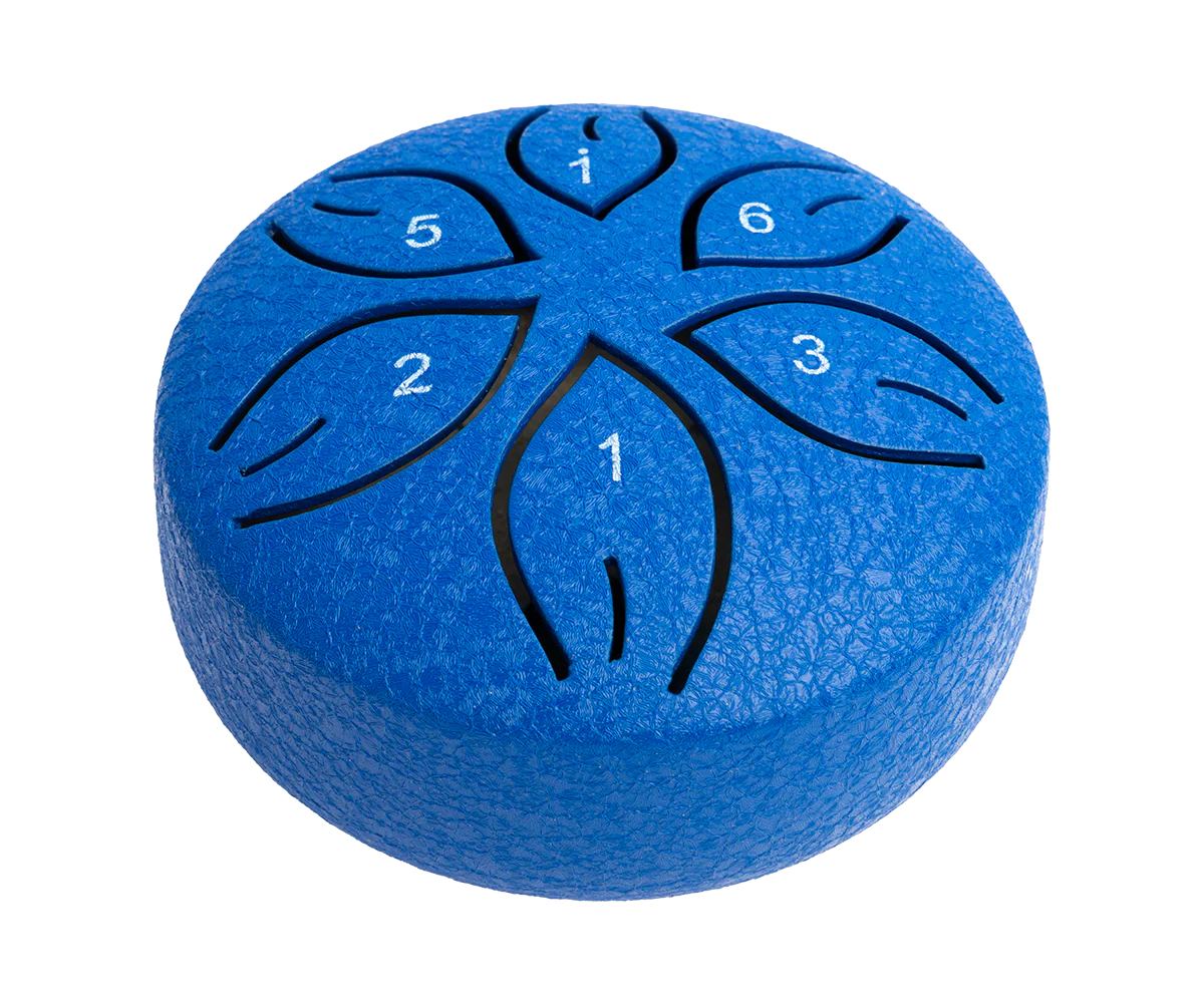 Mano Percussion 3 Tongue Drum (C Diatonic) - Blue - Image 2