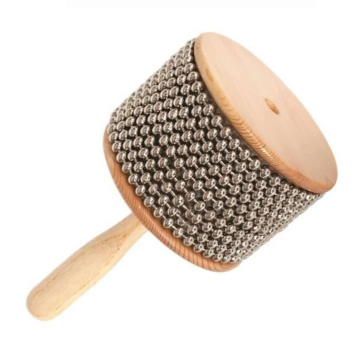 Mano Percussion Cabaza 7 x 4¬Ω‚Äù 10 Rows of Ball Bearings - Image 3