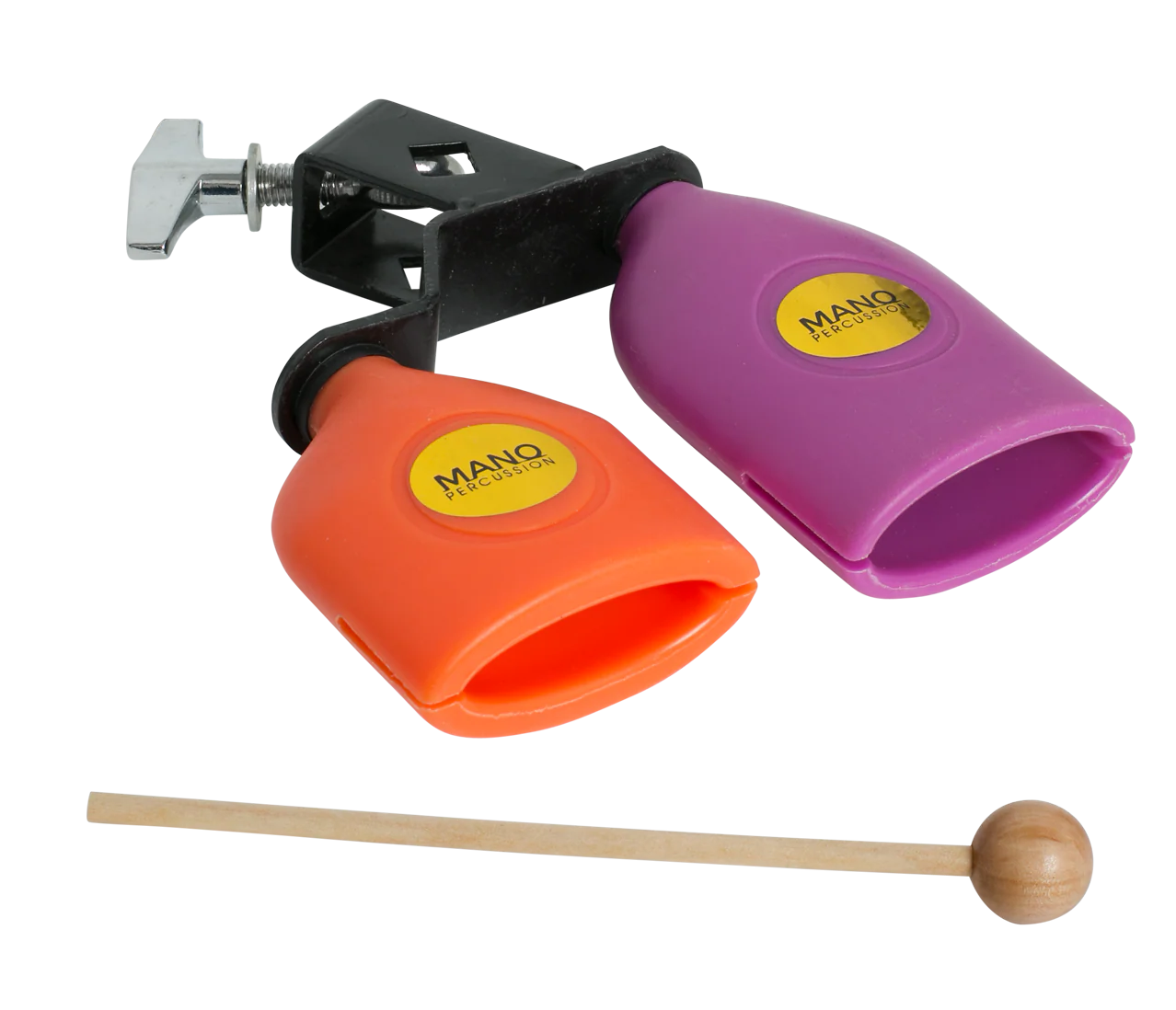 Mano Percussion DB284 Double Block Samba Bell