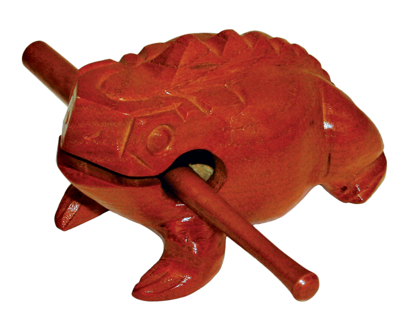 Mano Percussion EM337L Guiro Tone Frog - Brown