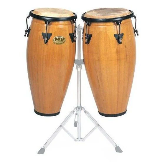 Mano Percussion MP1601NA Conga Set of 10inch & 11inch - Natural - Image 2