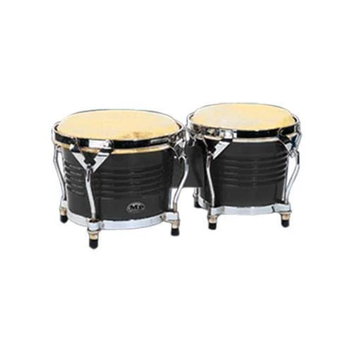 Mano Percussion MP1778BK 7 & 8in Bongos in Black - Image 2