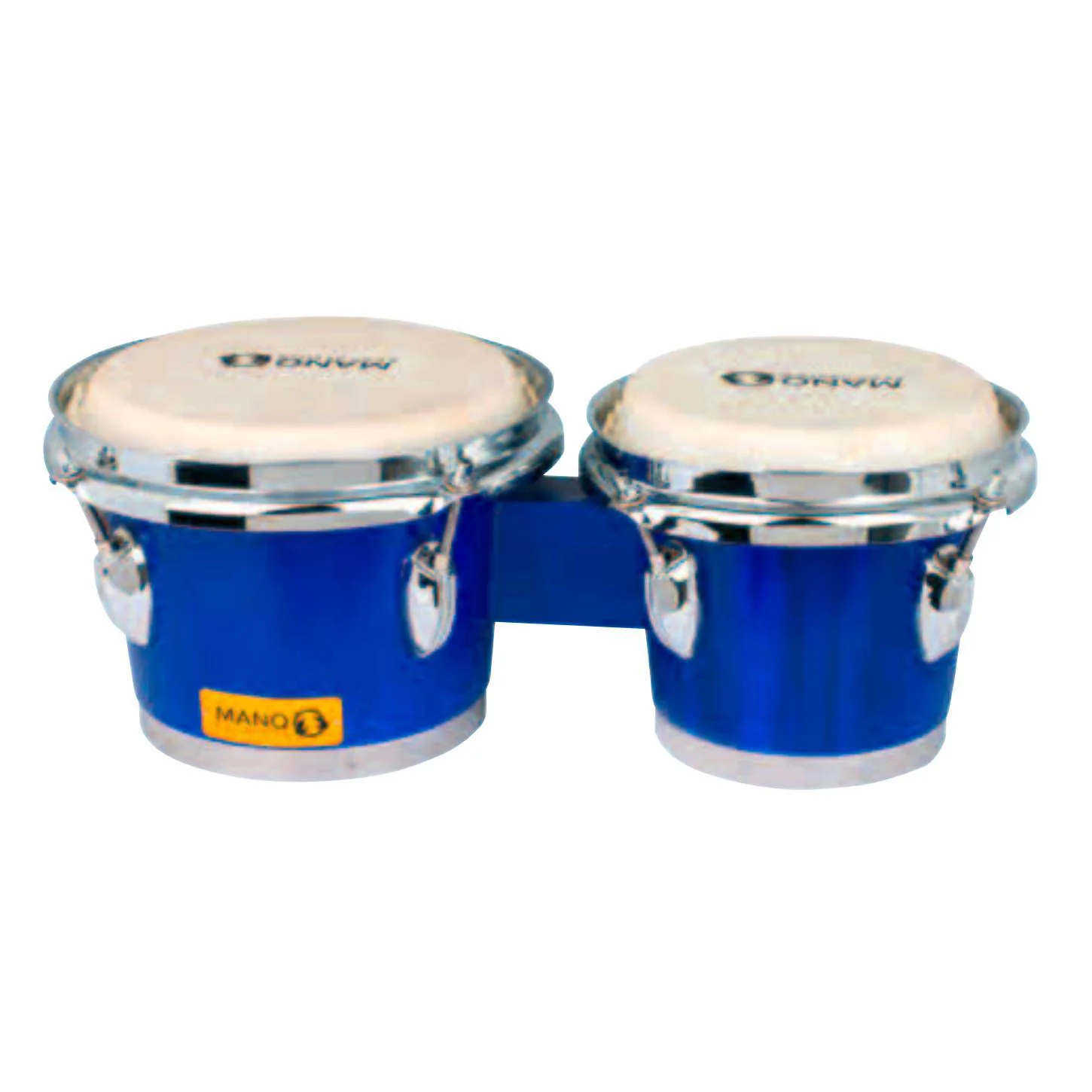 Mano Percussion MPB123 Tunable 6 & 7 Bongos in Matte Blue - Image 3