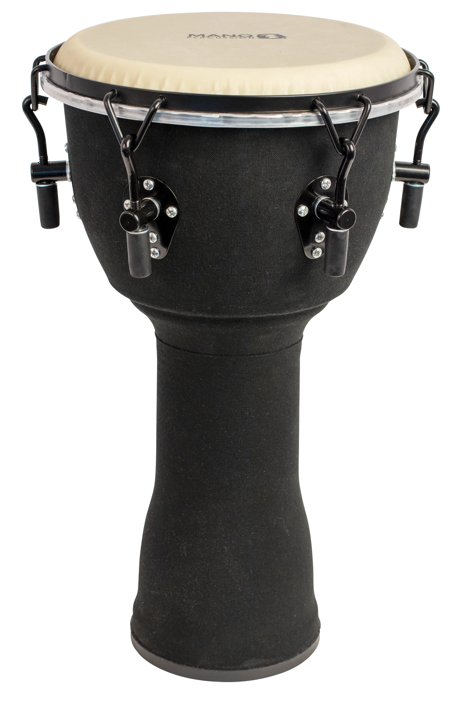 Mano Percussion MPC04 10 Wrench Tunable Djembe - Black Cloth - Image 3