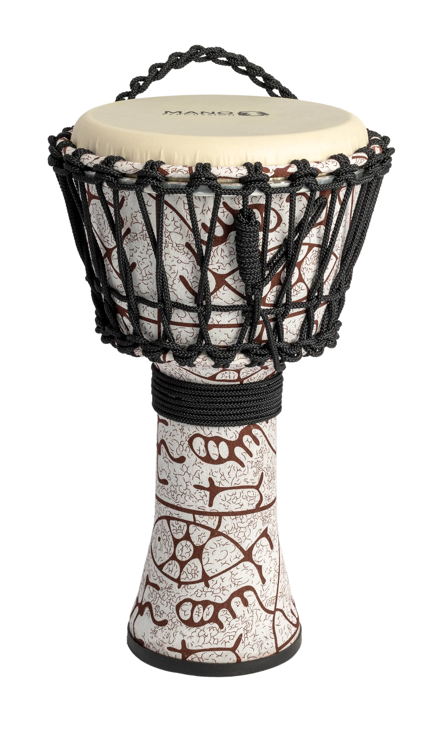 Mano Percussion MPC31 8in Rope Tuneable Djembe - Natural Tone Finish