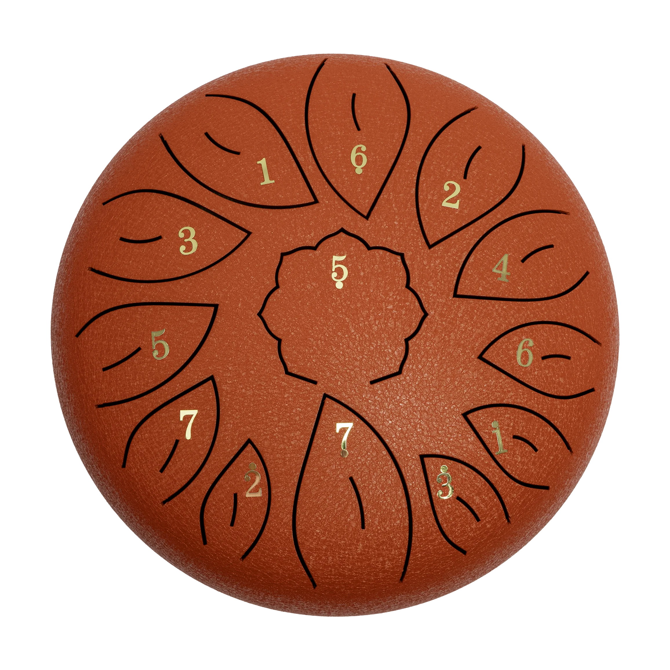 Mano Percussion MPC40RD 10 Tongue Drum Red - Image 3