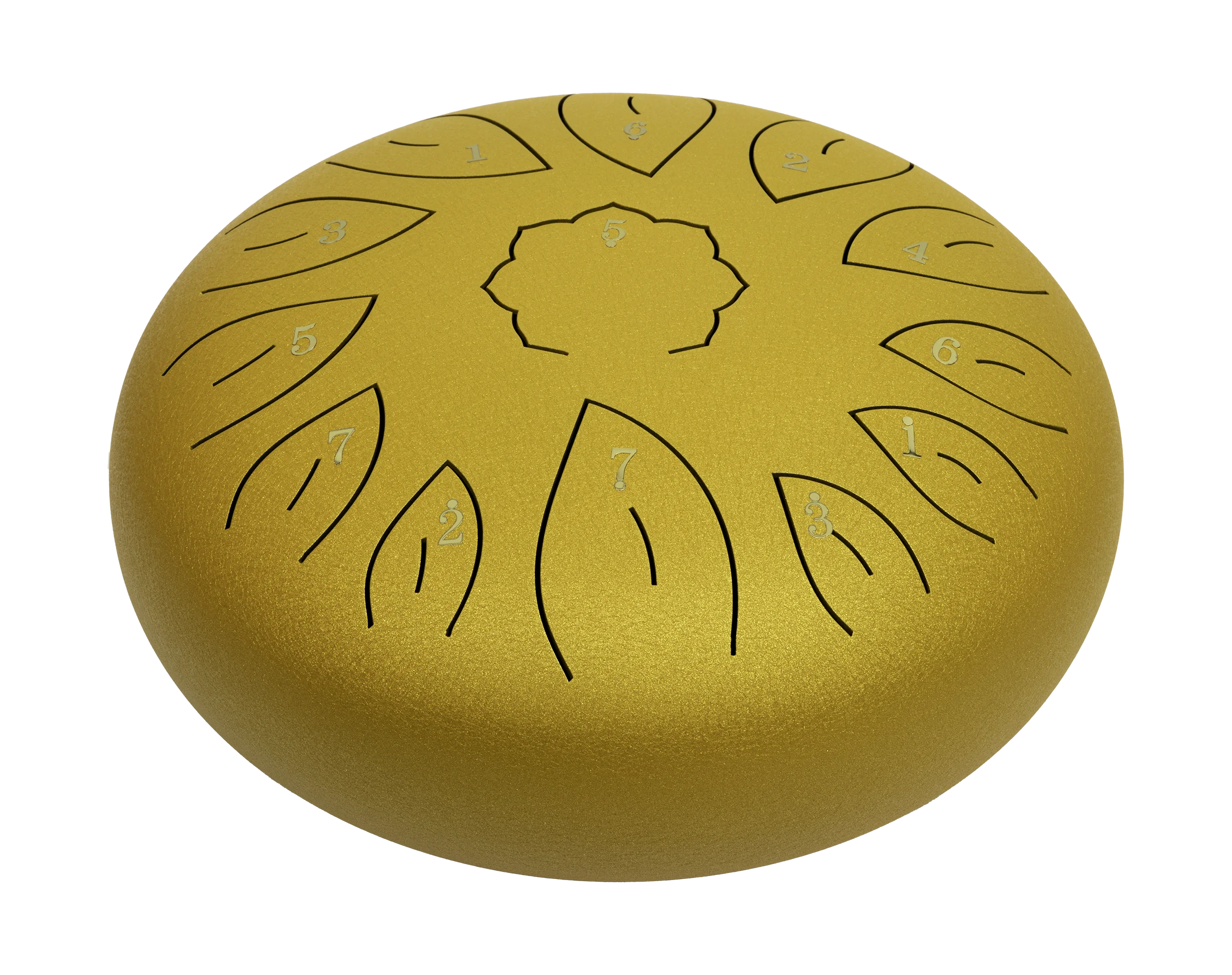 Mano Percussion MPC42GD 12 Tongue Drum Gold - Image 2