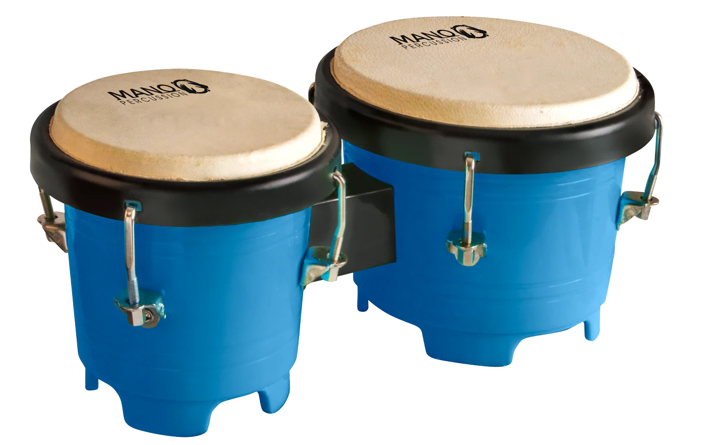 Mano Percussion TDK16BL Tunable Mini Bongos - Blue