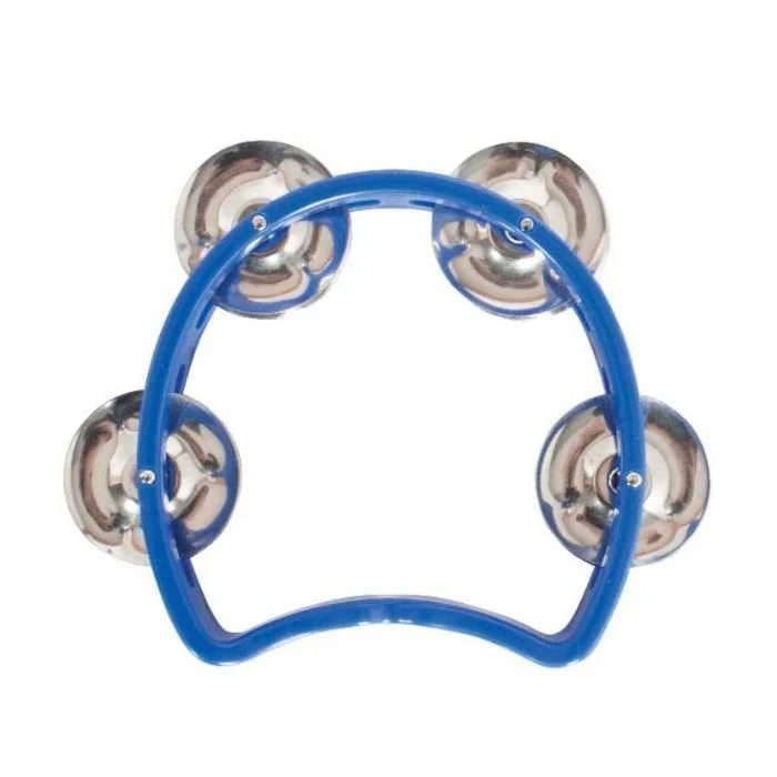 Mano Percussion TMP26BL 3½inch Junior Tambourine - Blue - Image 2