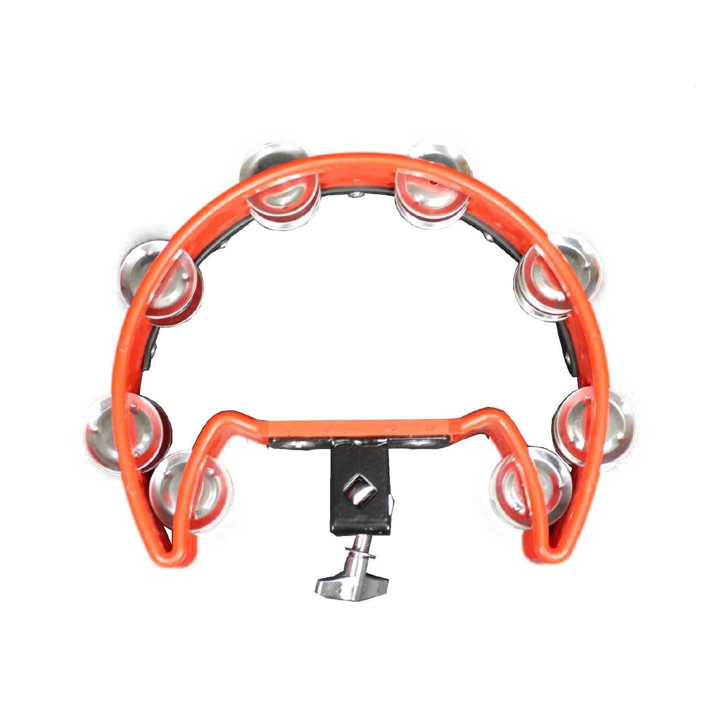 Mano Percussion TMP34R 9inch Tambourine - Red - Image 2