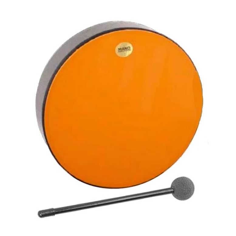 Mano Percussion UE849 10in Hand Drum in Orange - Image 3