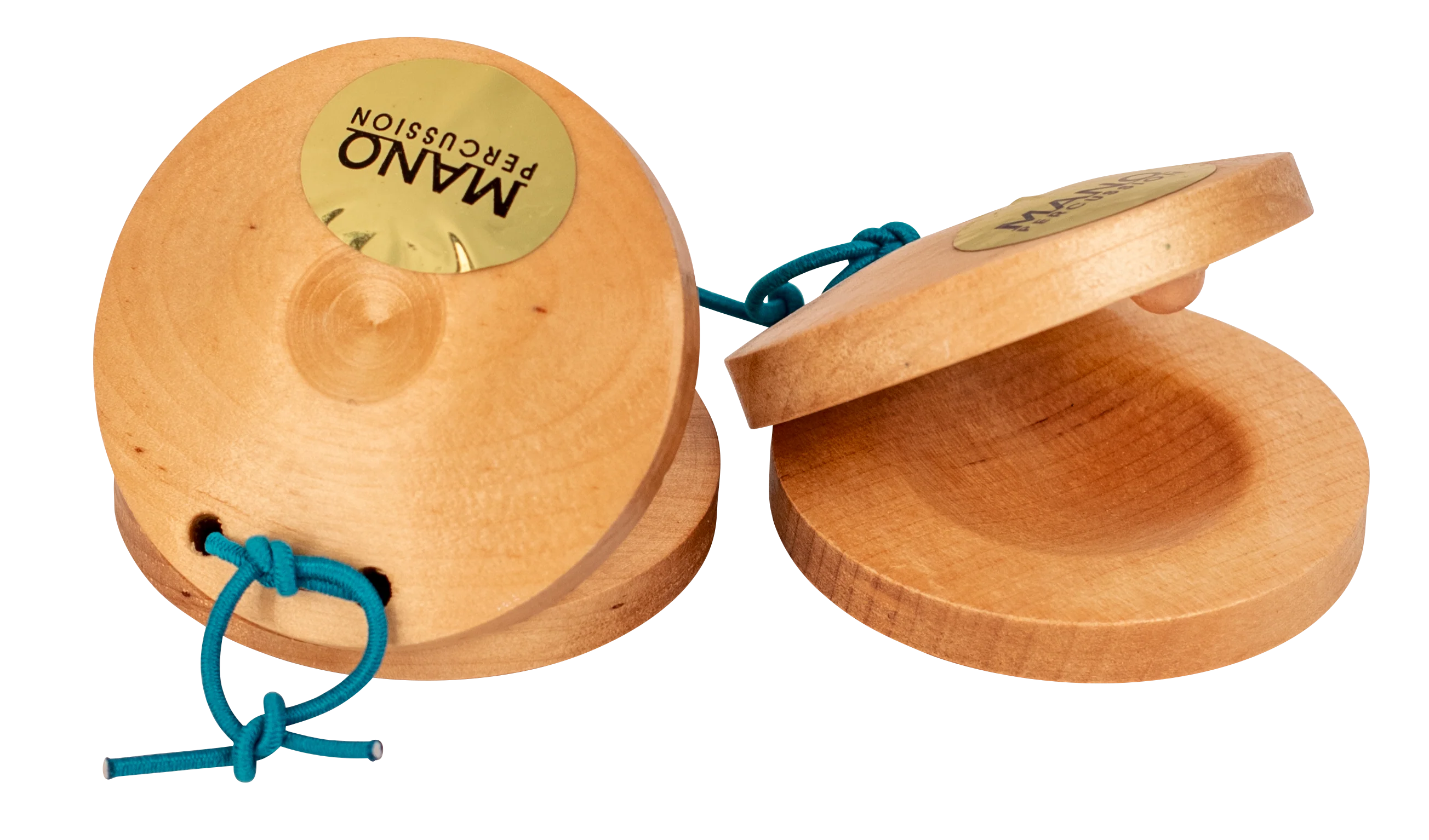 Mano Percussion UE855 5.8cm Natural Wood Castanets