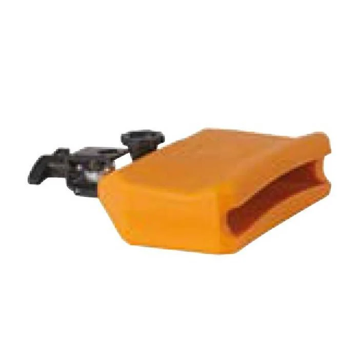 Manu Percussion DB283 Large Size, Low Pitch Gig Block - Orange - Image 3
