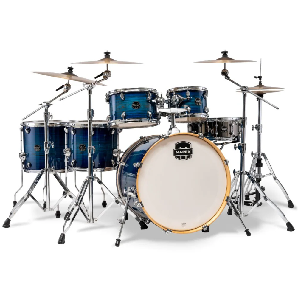 Mapex Armory 6Pce Fast 22" Shell Pack  -  Blue Wave - Image 3
