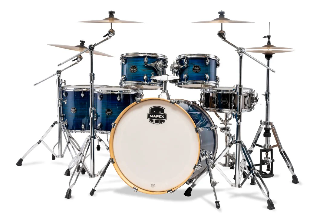 Mapex Armory 6Pce Fast 22" Shell Pack  -  Blue Wave - Image 5