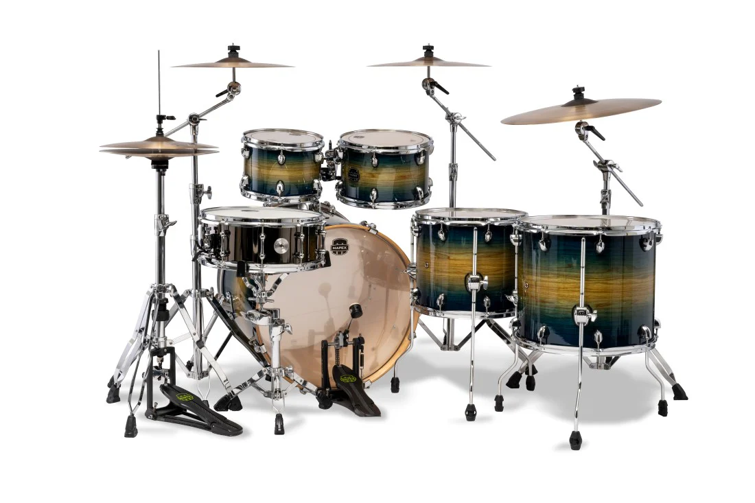 Mapex Armory 6pce Fast 22 Shell Pack  -  Rainforest Burst - Image 3