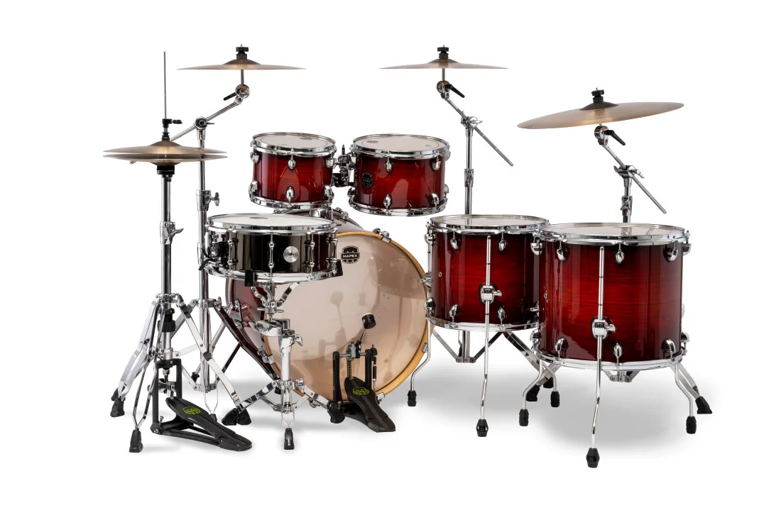 Mapex Armory 6Pce Fast 22" Shell Pack  -  Red Onyx - Image 2