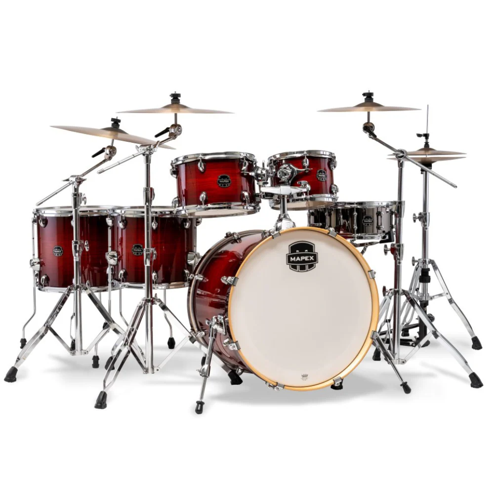 Mapex Armory 6Pce Fast 22" Shell Pack  -  Red Onyx - Image 5