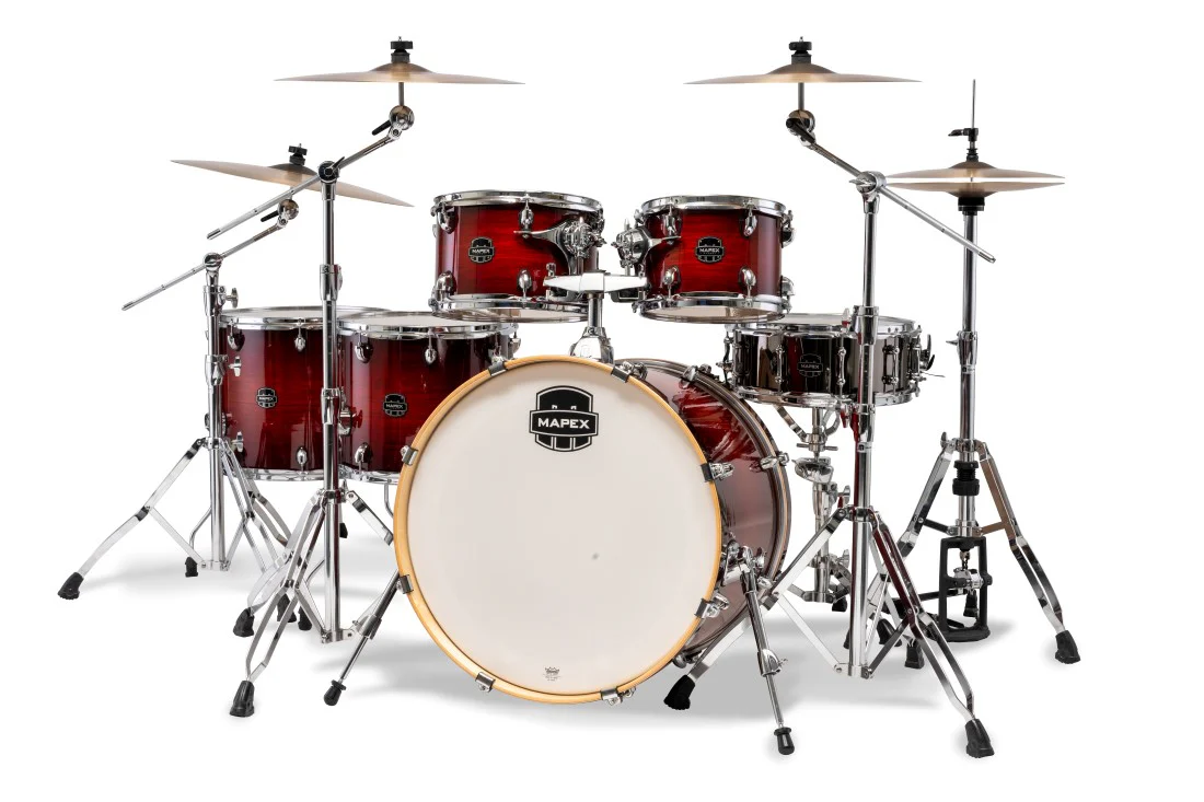 Mapex Armory 6Pce Fast 22" Shell Pack  -  Red Onyx - Image 6