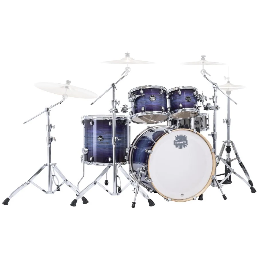 Mapex Armory Series AR529S 22/10/12/16+14S 5pc Drum Shell Pack - Night Sky Burst - Image 2