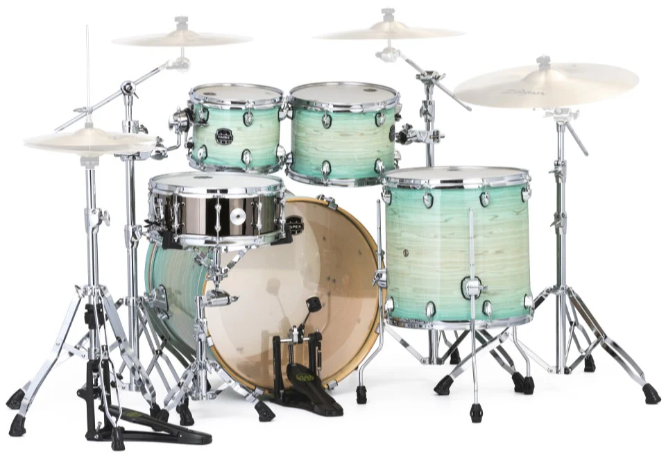 Mapex Armory Series AR529S 22/10/12/16+14S 5pc Drum Shell Pack - Ultramarine