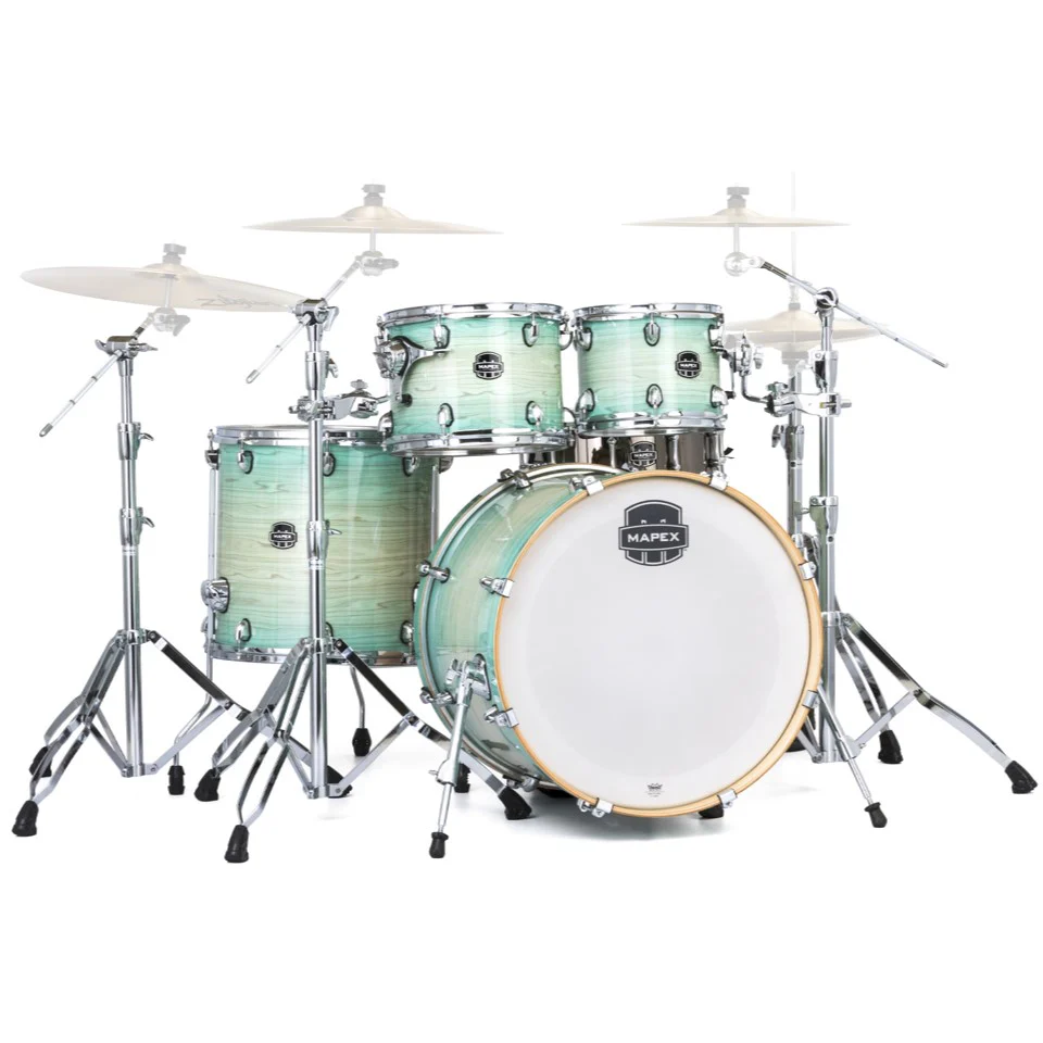 Mapex Armory Series AR529S 22/10/12/16+14S 5pc Drum Shell Pack - Ultramarine - Image 2