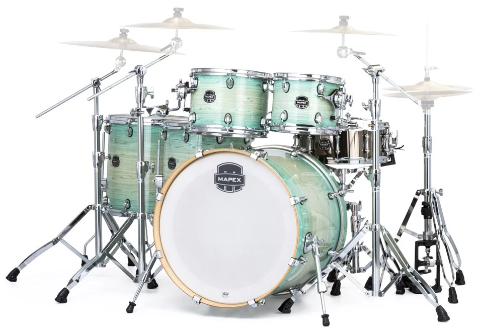 Mapex Armory Series AR628SFE 22/10/12/14/16+14S 6pc Drum Shell Pack - Ultramarine
