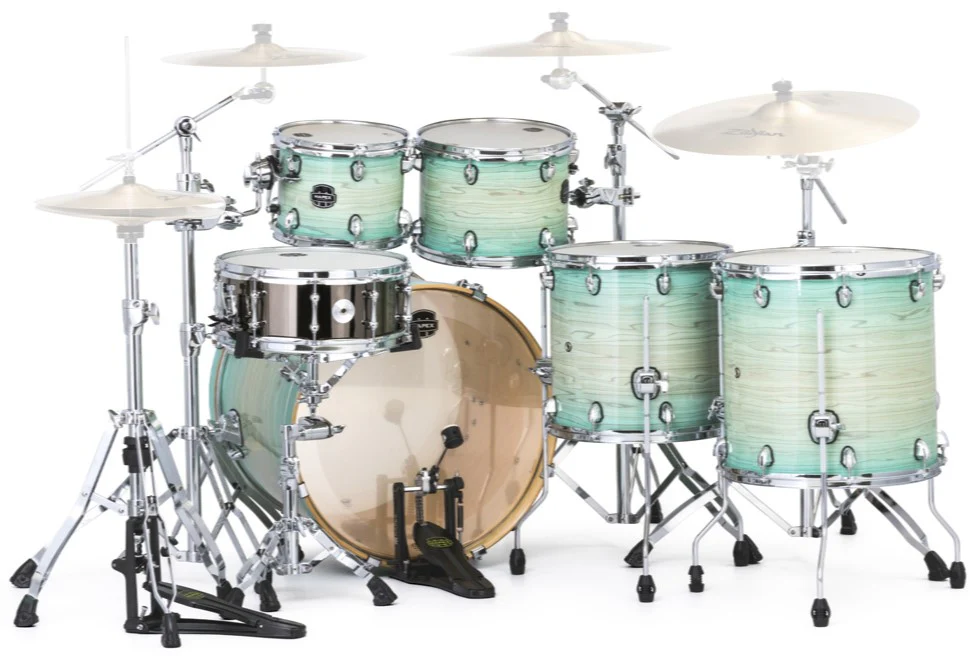 Mapex Armory Series AR628SFE 22/10/12/14/16+14S 6pc Drum Shell Pack - Ultramarine - Image 2