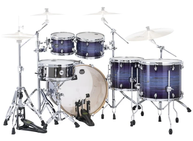 Mapex Armory Series AR628SFU 22/10/12/14/16+14S 6pc Drum Shell Pack - Night Sky Burst - Image 2