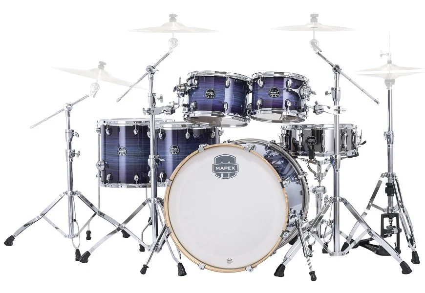 Mapex Armory Series AR628SFU 22/10/12/14/16+14S 6pc Drum Shell Pack - Night Sky Burst - Image 3
