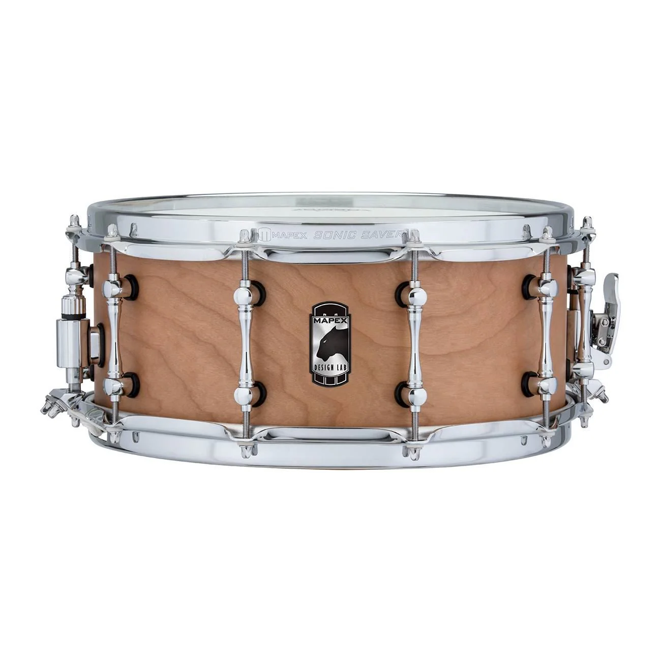 Mapex Black Panther Panther Design Lab 14 inch x 6 Cherry Bomb Snare Drum - Natural Satin - Image 2