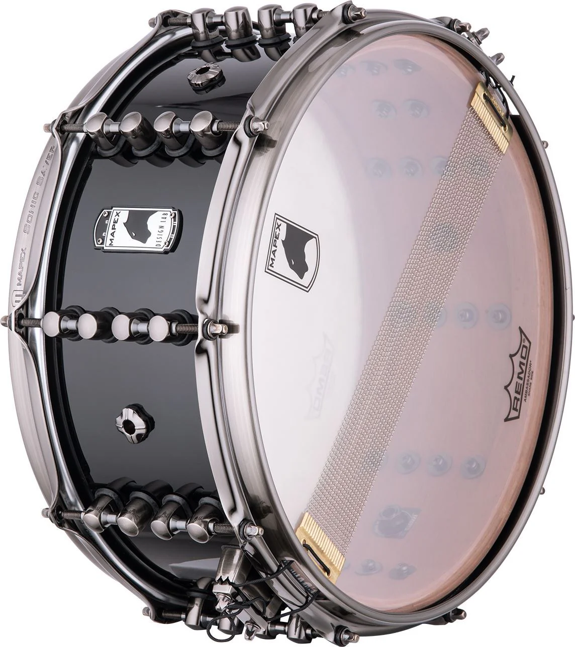Mapex BPDLMH4600LPB Black Panther The Maximus 14 x 6.5in Snare Drum in Piano Black - Image 4
