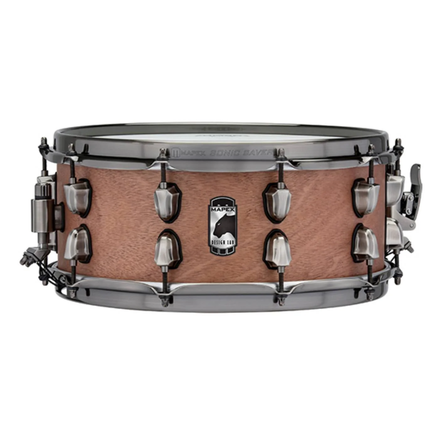 Mapex BPMH460LNW Black Panther Heartbreaker 14 x 6in Mahogany Snare Drum - Image 2