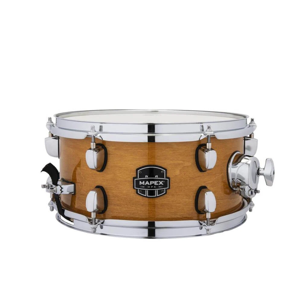 Mapex MPX 12x6 Maple/Poplar Hybrid Side Snare Drum - Gloss Natural - Image 3