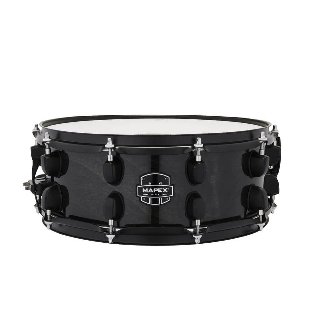 Mapex MPX Maple/Poplar Hybrid 14 x 5.5 Snare Drum - Transparent Midnight Black - Image 4