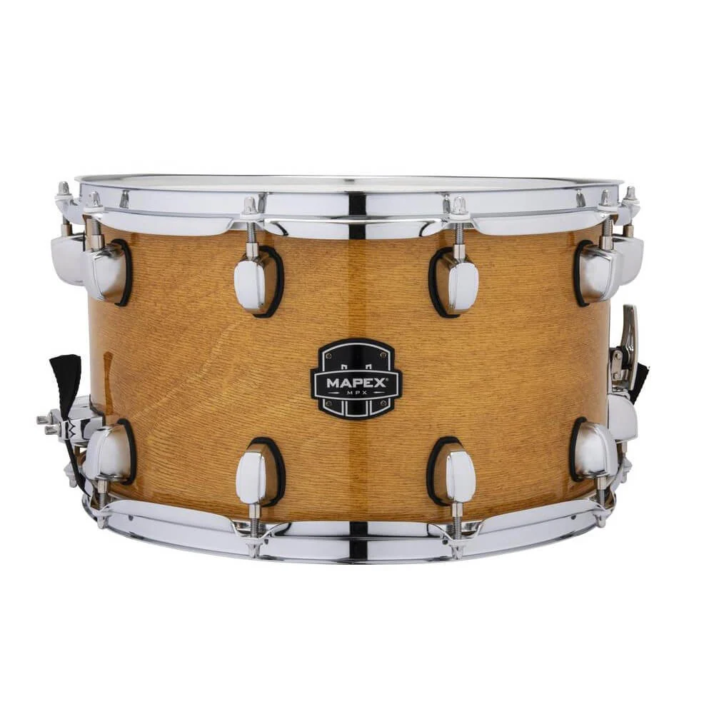 Mapex MPX Maple/Poplar Hybrid 14x8 Deep Snare Drum - Gloss Natural - Image 4