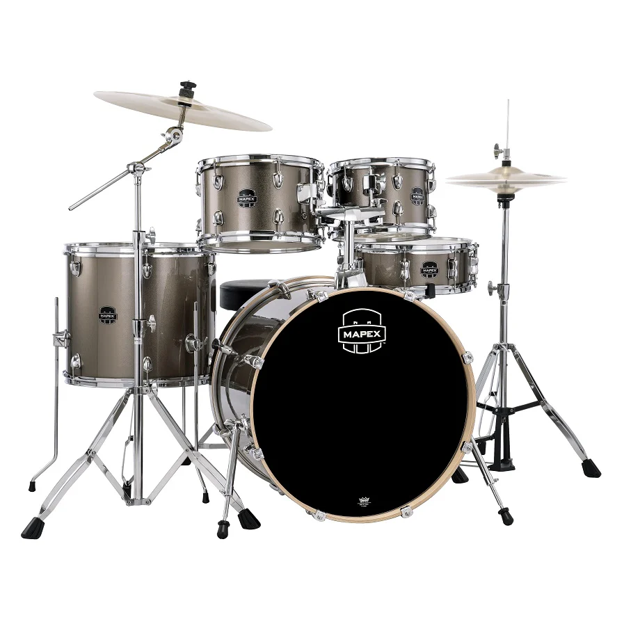 Mapex Venus 22 5 Piece Drum Kit with Hardware in Copper Metallic
